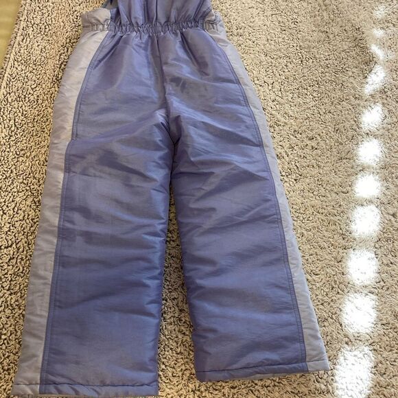 WEATHER TAMER 6X Purple Kids Unisex Snow Ski Bib Jump Suit - Picture 10 of 11